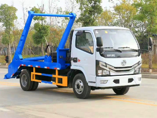 Dongfeng D7 4X2 Swing Arm Garbage Truck