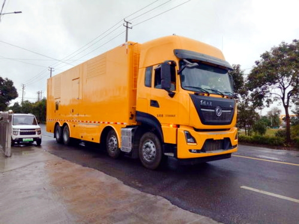 Dongfeng Tianlong 8X4 Emergency Power Supply Vehicle