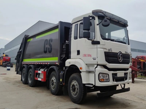 Shacman Delong 8x4 compressed garbage truck