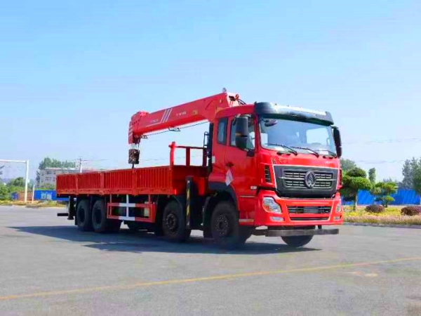 Aerospace Wanshan 8X4 Truck With Crane