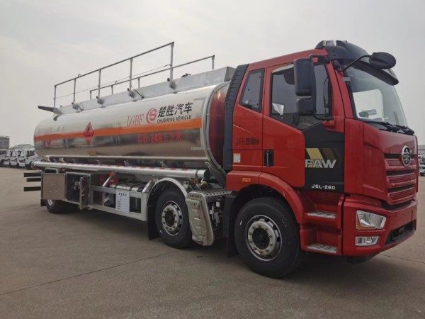 Jiefang 6X2 24.9 cbm Fuel Tank Truck 