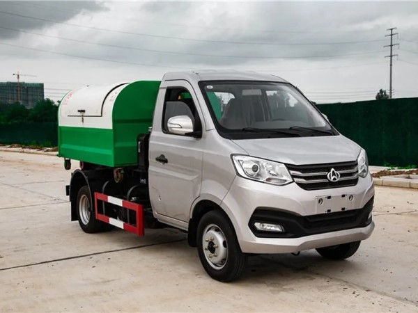 Chang'an 3.5 cbm hook arm garbage truck