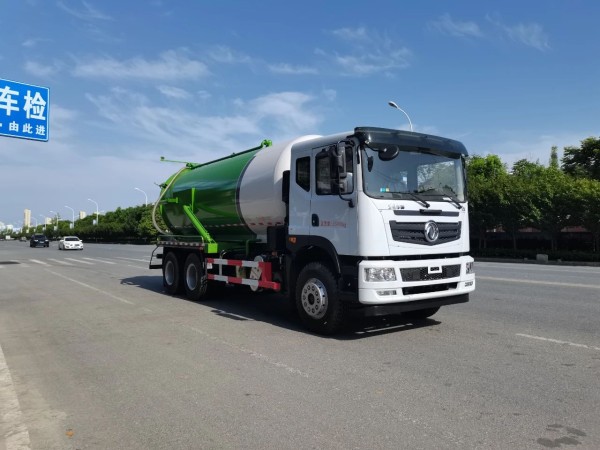 Dongfeng T5 6X4 18 m³ sewage suction truck