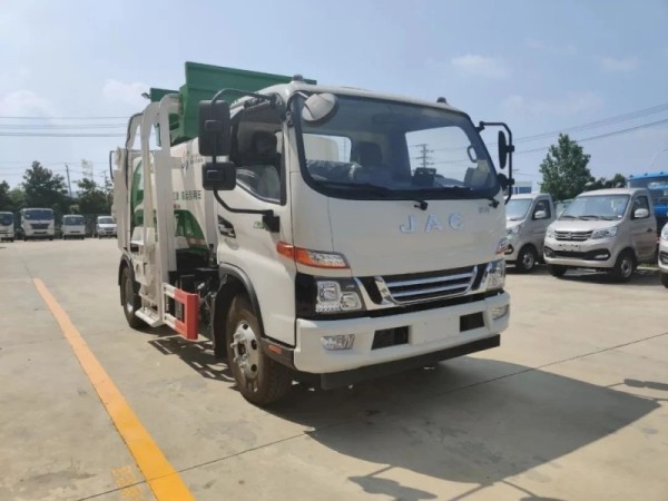 JAC Junling 4×2 7.5m³ Kitchen Garbage Truck