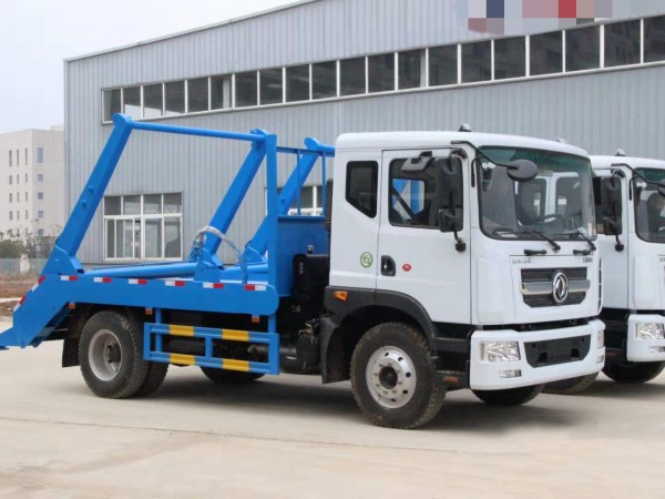 Dongfeng D9 4X2 Swing Arm Garbage Truck