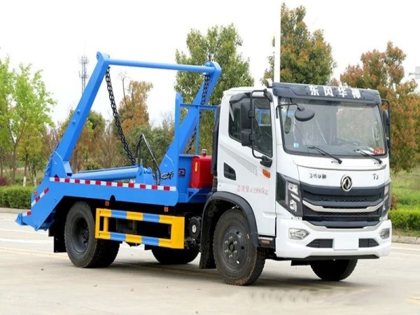 Dongfeng T3 4X2 6m³ Swing Arm Garbage Truck