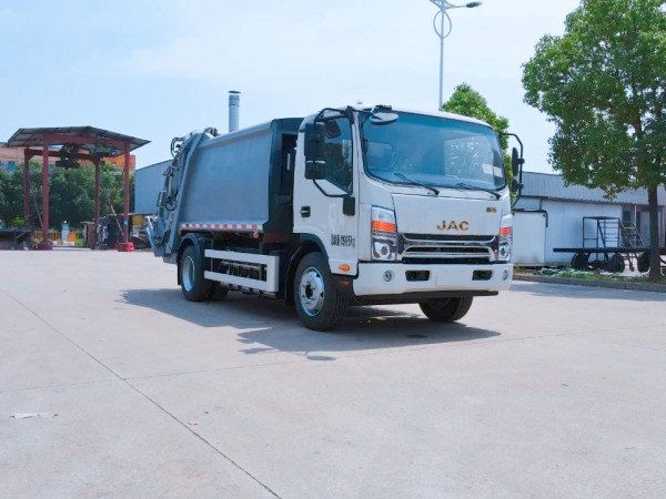 JAC pure electric compression garbage truck