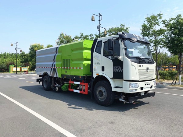 Jiefang J6L 4X2 Road Sweeper truck