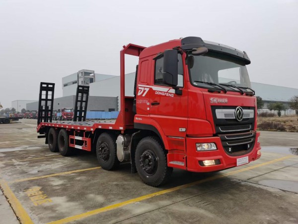 Dongfeng D7 8X4 flatbed trailer vehicle