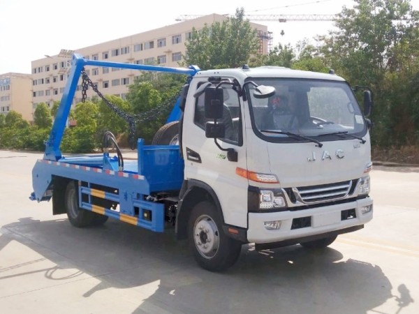 JAC Junling V7 swing arm garbage truck