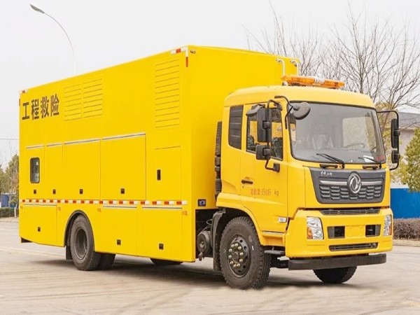 Dongfeng Tianjin 300kw-400kw-500kw power supply vehicle