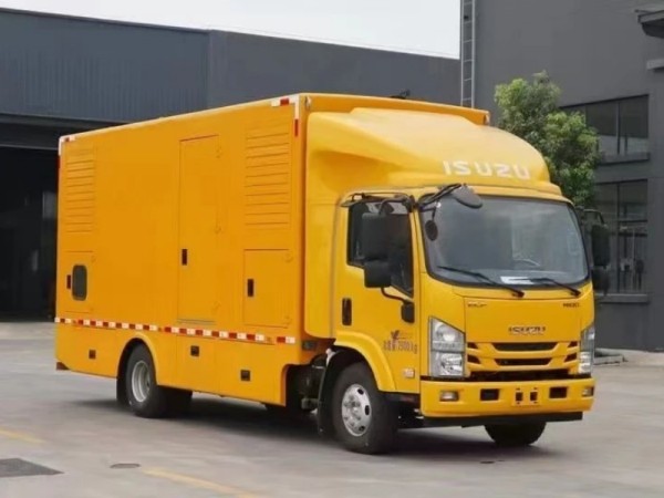 Qingling Isuzu 4X2 150KW power supply vehicle