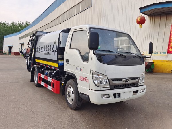 FOTON Xiaoka Star 3 5m³-6m³ compressed garbage truck