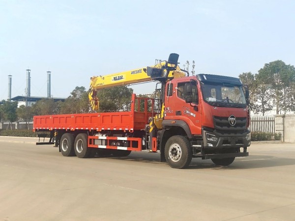 Auman 6X4 Truck With Crane