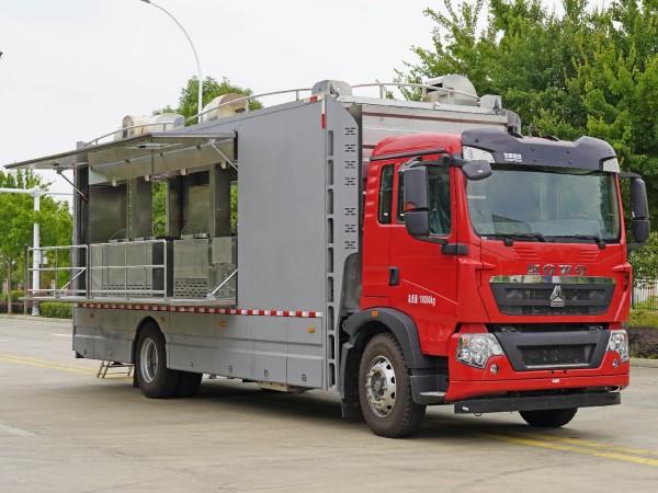 Sinotruk Howo 4X2 kitchen Truck