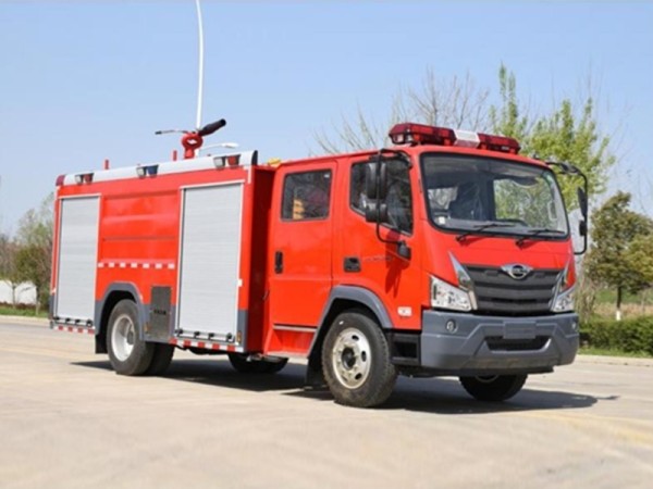 FOTON 6 ton water tank fire truck